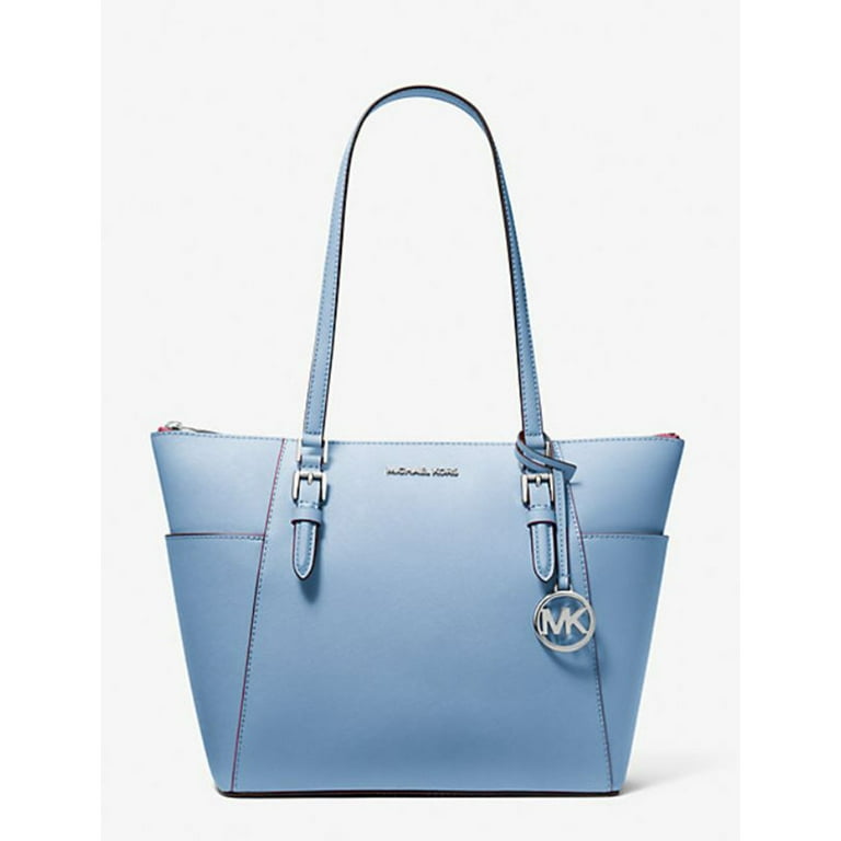 Charlotte 未開封パック Michael Kors Women's Charlotte Large Saffiano Leather Top-Zip Tote