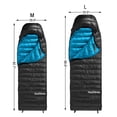 thumbnail image 4 of Naturehike Ultralight White Goose Down Sleeping Bag 750/550 Fill Power with Compression Sack, 4 of 7