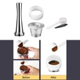 thumbnail image 2 of Capsule de Café en Acier Inoxydable Réutilisable Premium Rechargeable pour Machine à Café Réutilisable, 2 of 9