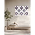 thumbnail image 5 of Purple Aztec Wall Art for Living Room,Canvas Picture Wall Decor for Bathroom Bedroom,Southwest Boho Abstract Gray Geometric Painting Artwork for Office Kitchen Hallway Dining Room Home Decor 16"x20", 5 of 8