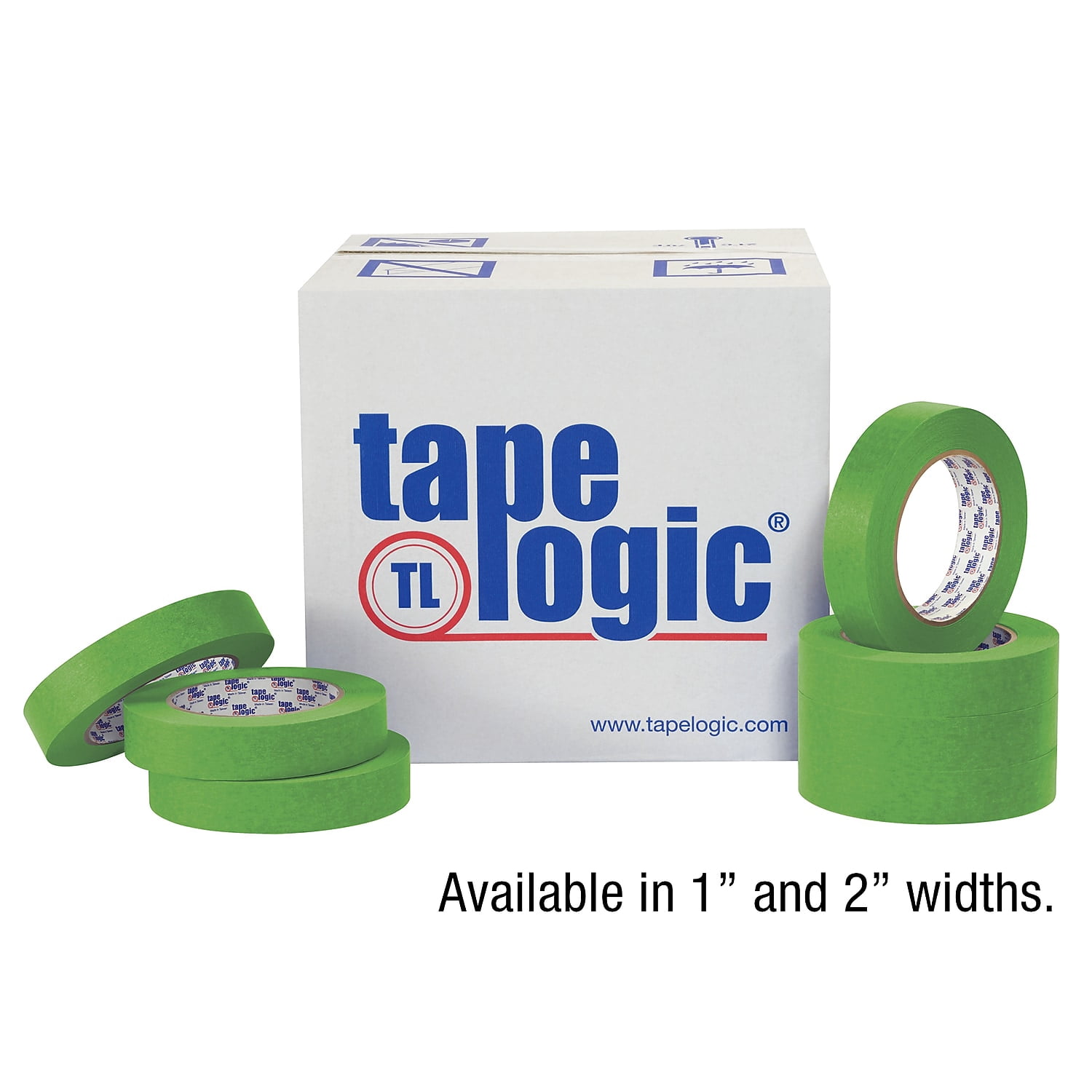Tape Logic 3200 Painter's Tape 5.0 Mil 1" x 60 yds. Green 36/Case T9353200