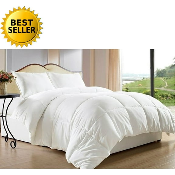 Celine Line High Quality Double-Filled Comforter Twin/Twin XL , White