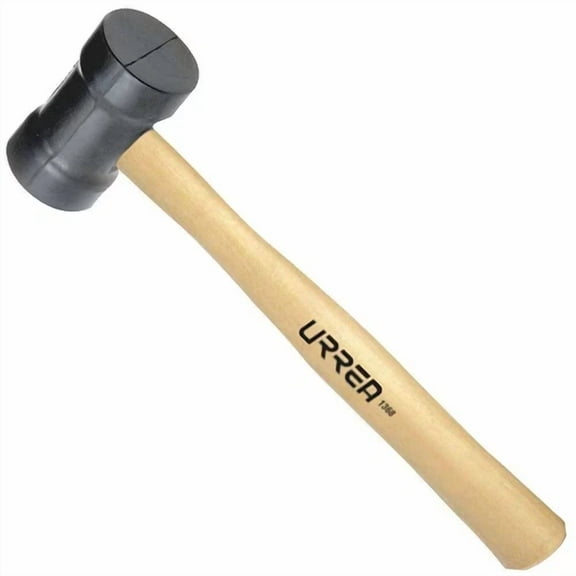 8 Oz. Rubber Mallet With Oak Handle