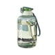 thumbnail image 2 of Botella de agua de gran capacidad 1600ml 2200ml | Taza de agua deportiva fitness con tapa abatible y asa | Plástico resistente para PC | A prueba de fugas | Boca ancha | Negro, Blanco, Verde, 2 of 6
