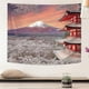 thumbnail image 5 of Tapiz japonés del monte Fuji 150 x 130 cm CHAO decoración de pared, 5 of 5