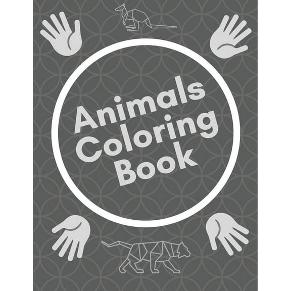 Animals Coloring Book: Featuring 26 Letters and Animals from Forests, Jungles, Oceans and Farms for alot of Coloring Fun, (Paperback)