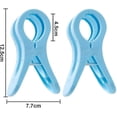 thumbnail image 2 of Pinzas de plástico resistentes al viento XCF 6 piezas antideslizantes, 2 of 4