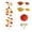 #2-Yellow【Autumn Pumpkin Vine x 1, 39.37"】, variant on 39.37" Artificial Fall Maple Leaf Garland with Mini Pumpkin Sunflower, Yellow Faux Wicker Vines for Thanksgiving Front Door, Flexible Harvest Festival Ornament, AKLJWH