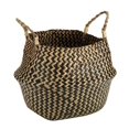 thumbnail image 1 of Organizador Plegable Almacenamiento Basket Basket Organizador de Ropa Plant Flower Pot(Negro), 1 of 8
