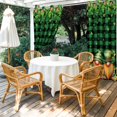 thumbnail image 4 of Outdoor Curtains for Patio Waterproof, St. Patrick's Day Outdoor Privacy Panels Grommet, Lucky Shamrocks Harp Beer Farmhouse Plaid Blackout Outside Curtains for Porch/Cabana 54"x95", 1 Panel, 4 of 8