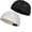 7#Black, variant on 2 Pack Adjustable Mesh Brimless Skull Cap, Breathable Heat Dissipation Docker Hat, Foldable Portable Hip-Hop Headwear For Daily Travel Skating Outdoor Casual Street Wear
