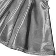 thumbnail image 3 of Byworldtasic Womens Mini Skirt Pleated Flared Skater Skirt Metallic Skirt Athletic Tennis Skirt, 3 of 5
