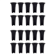 thumbnail image 1 of 20Pcs Plastic Deep Plant Nursery Pots, Thick Stable Tall Tree Pots, Reusable Tall Seedling Plant Container Pots, Deep, 1 of 8