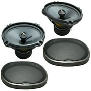 Fits Nissan Frontier 2005-2015 Front Door Replacement Harmony HA-C69 Speakers