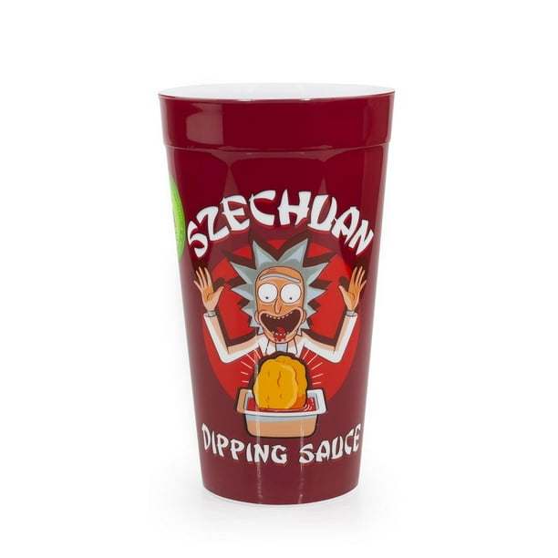 Rick and Morty Collectable Szechuan Dipping Sauce Plastic Cup Walmart