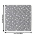 thumbnail image 2 of AMERTEER Washable Pee Pads For Dogs Reusable Puppy Training Pads Non-Slip Waterproof Potty Mat For Training Pads With Super Absorbent, 2 of 2