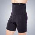 thumbnail image 2 of Ropa interior de seda de hielo para hombre, pantalones abdominales, cadera, cintura de plástico, pantalones moldeadores de vientre, pantalones planos, antirrugas, antideslizantes, 2 of 4