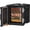 Black, variant on CAMMOO 82QT Heavy Duty Cooler Chest & Insulated Food Carrier with Wheels, Front-Loading Catering Hot Box Food Warmer for 5 Full-Size Pans (NOT Included), Black