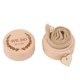 thumbnail image 4 of Caja de madera para anillos, elegante y moderna, tallada, portátil, pequeña, para propuesta, compromiso, boda., 4 of 14