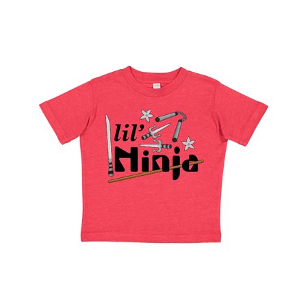 

Inktastic Lil Ninja Gift Toddler Boy or Toddler Girl T-Shirt