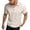 Khaki, variant on SGMVNU Men's Classic Short Sleeve Knit Shirt Casual Summer Top Breathable Blend Comfort Fit Solid Color Tee for Business Sky Blue XXL