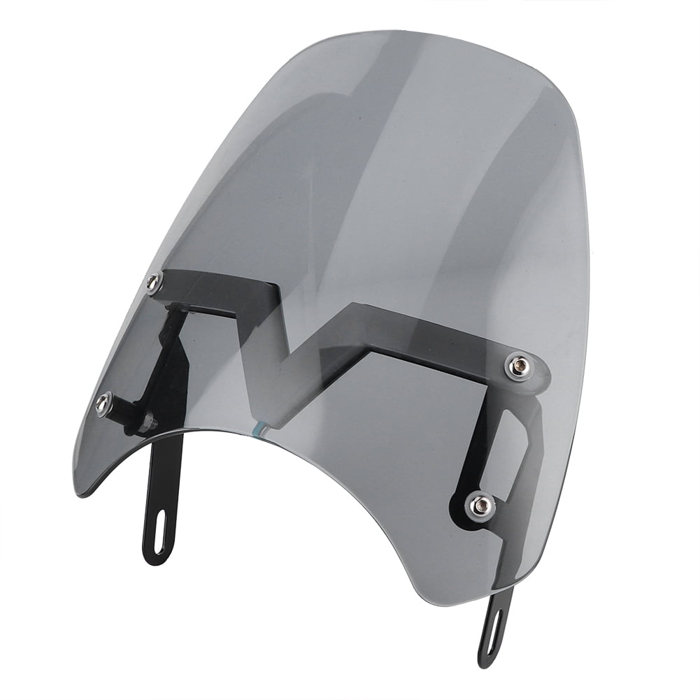 Retro Windshield Motorcycles Wind Deflector Front Windshield W/V