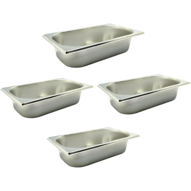 Paquete De 4 Insertos De 1/4, 6 Alto de Acero Inoxidable APL60