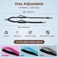 thumbnail image 2 of Unique Bargains Double Dog Leash No Tangle Dual Leash for Two Dogs with Adjustable Long Rope and Dual Control Handles Design for Training Pets Grey, 2 of 7