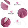 thumbnail image 4 of EeaseMX Almohada de algodón para masaje facial, ideal para salones de belleza y masajes (rosa roja), 4 of 8