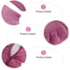 thumbnail image 4 of Masaje facial Dormir Acostado Almohada Almohadilla de algodón para salones de masaje de salón de belleza (rosa roja), 4 of 5
