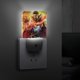 thumbnail image 4 of Doctor Strange / Doctor Extraño Luz nocturna LED con sensor de anochecer a amanecer para dormitorio, baño, pasillo, escaleras - Lámpara LED nocturna de enchufe, 0.5W - 1 pieza, 4 of 6
