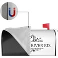 thumbnail image 3 of Chic Custom Address Mailbox Covers Magnetic Personalized Mailbox Magnet Decor Post Letter Box Covers Standard Size Mailbox Wraps for Outside Garden Yard Courtyard Decor, 3 of 6