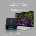 thumbnail image 3 of HUB Acteck GATE 4P DH645 Multipuerto 4 en 1 USB-C HDMI 4K Negro AC-934640, 3 of 5