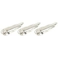 thumbnail image 5 of 3 Pcs Wavy Duckbill Hair Decor Clip Styling Metal No Bend Hair Clip Pin for Girls, 5 of 7