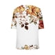 thumbnail image 4 of Camisetas de Manga Corta con Cuello en V Impresas, Camisetas Ligeras Y Elegantes con Cuello en V de las Mujeres, 4 of 5