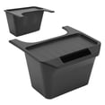 thumbnail image 4 of Caja de almacenamiento central trasera de gran capacidad, organizador de inserción de consola central, color negro, reemplazo para Tesla Model Y, 4 of 12