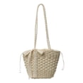 thumbnail image 2 of Fmbmuo Natural Handwoven Straw Tote Bag for Women Large Capacity, Boho Woven Rattan Bag Handmade Shoulder Handbag, 2 of 4