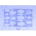 thumbnail image 1 of Ahgly Company Machine Washable Indoor Rectangle Oriental Blue Traditional Area Rugs, 3' x 5', 1 of 4