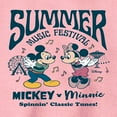 thumbnail image 2 of Disney - Mickey & Friends - Mickey & Minnie - Summer Music Festival - Spinning Classic Tunes - Toddler And Youth Long Sleeve Graphic T-Shirt, 2 of 4