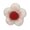 Beige, variant on Hair Claw Plush Flower Shape Hair Clip Back Head Hair Clamp Lightweight Women Hair Styling Tool Hair Accessories