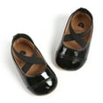 thumbnail image 3 of nvzhuang Infant Baby Girls Princess Shoes, Cute Bowknot  Adorable Wedding Dress Shoes, 3 of 7