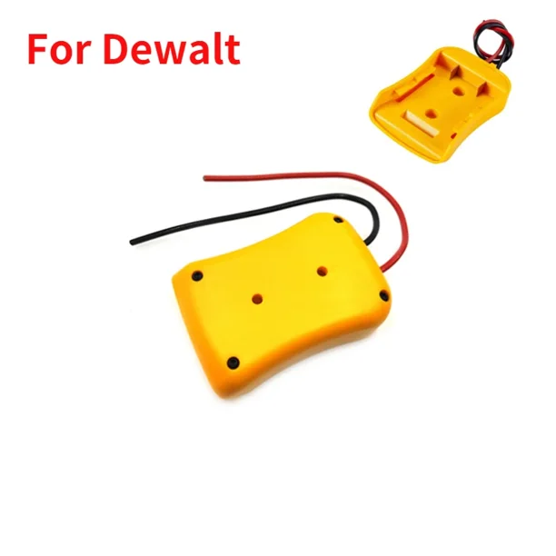 Adaptadores de Batería para Makita/Bosch/Milwaukee/Dewalt/Black&Decker/Ryobi 18V Power Conector Adaptador DIY Soporte de Base 14 Cables Awg