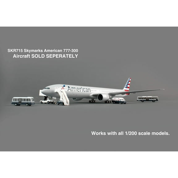 Airport Service Vehicles Set of 5 pieces "Gemini 200" Series Diecast Models by GeminiJets