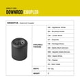 thumbnail image 4 of 991001FAW Hinkley Lighting Accessory - 2 Inch Down-rod Coupler-Appliance White Finish, 4 of 5