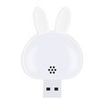 thumbnail image 2 of up to 65% off Iumwxz Intelligent Voice Controlled LED Night Light with Adjustable Light Color and Brightness USB Plug-in Luminous Bedside Night Light Home Decor Canada Day Summer Clearance, 2 of 6