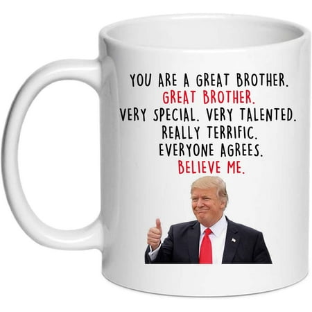 Tazza da tè con Donald Trump, regalo per il 60° compleanno per uomini, divertente regalo per 60 anni, tazza da caffè per lui, papà, zio, fratello, marito, nonno, amico, idea regalo per scherzi da 325