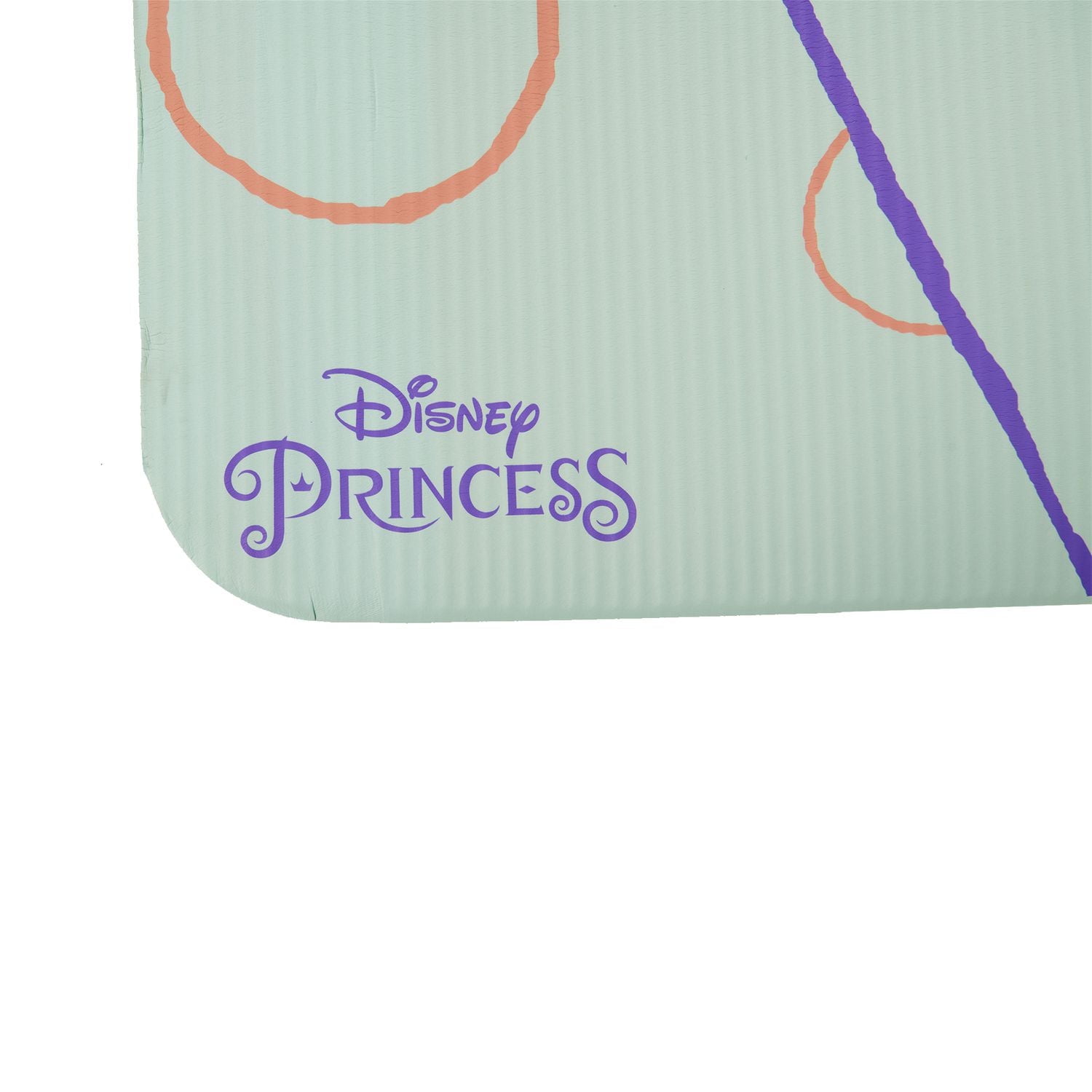 Tapis d’exercice 10 mm imprimé Ariel de Disney – 61 cm x 152,4 cm – Bleu/rouge