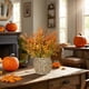thumbnail image 4 of Decoraciones de otoño para el hogar, flores simuladas, decoraciones de escritorio, Acción de Gracias, decoraciones de escritorio, sala de estar, oficina, baño, cocina, decoraciones de otoño, plantas v, 4 of 6