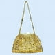 thumbnail image 4 of Zhuge Bolso de hombro tejido para mujer, bolso de mano tejido, bolso de mano tejido elegante para playa de verano, bolsos de hombro de 9,8 x 0,7 x 6,5 pulgadas (gris oscuro), 4 of 4