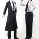 thumbnail image 5 of Disfraz de cosplay de Makima, peluca, gabardina, chaqueta, traje negro, uniforme, fiesta de carnaval, Halloween, trajes de anime, 5 of 5